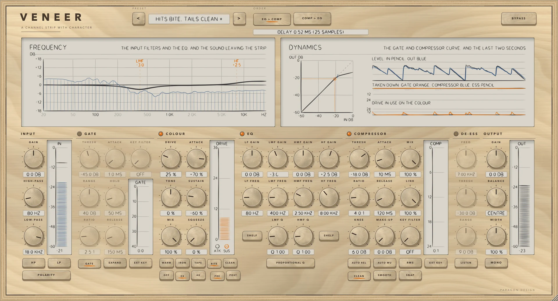 VENEER playing a drum loop